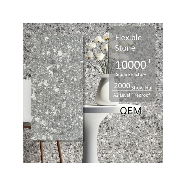 Terrazzo Rough Stone-Grey 